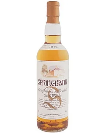 Springbank 1972 31 jaar oud