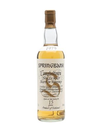 Springbank 1979 15 jaar oud White Label