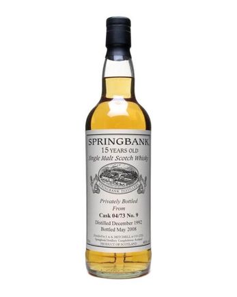 Springbank 1992 15 jaar oud 04 73 No.9