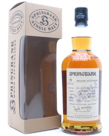 Springbank 1996 9 jaar oud Marsala Wood