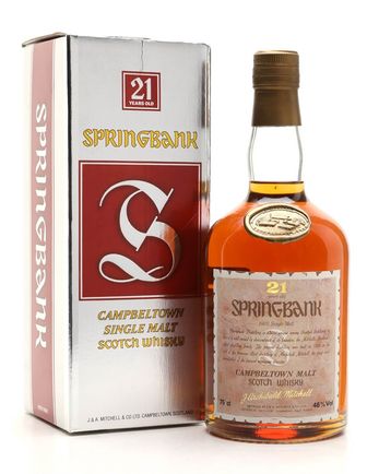 Springbank 21 jaar oud 75cl