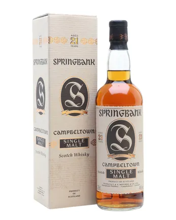 Springbank 21 jaar oud Bottled 2005