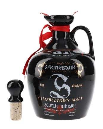 Springbank 21 jaar oud Black Ceramic