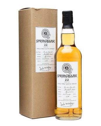 Springbank 22 jaar oud Committee Bottling