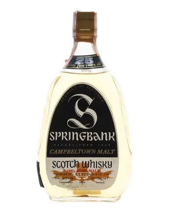 Springbank 25 jaar oud Pear Shape Bottle