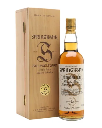 Springbank 45 jaar oud Millennium Set