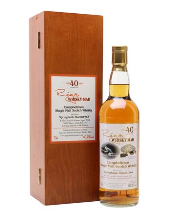 Springbank 1968 40 jaar oud Regis Whisky Mad