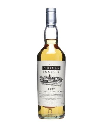 Springbank 1992 15 jaar oud The Whisky Society