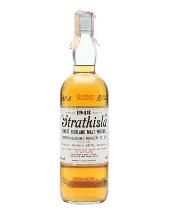 Strathisla 1948 Stencilled Bottled 1980s Gordon & Macphail
