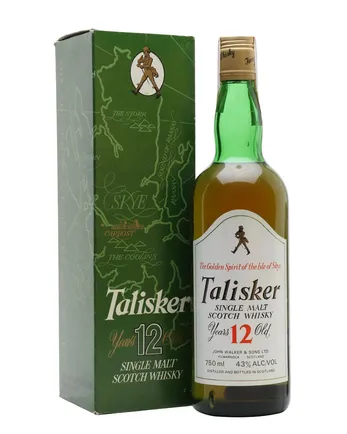 Talisker 12 jaar oud Bottled 1980s Johnnie Walker