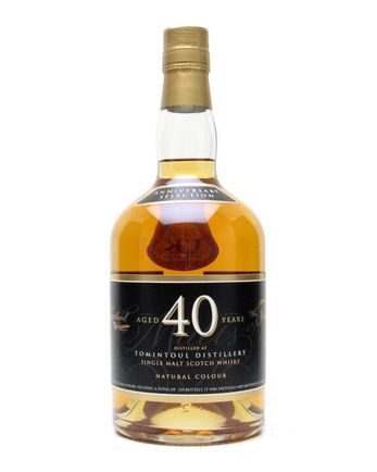 Tomintoul 40 jaar oud Speciality Drinks  Anniversary Selection