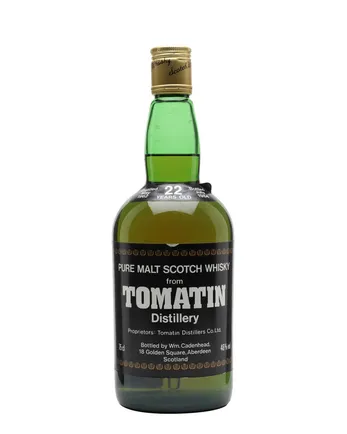 Tomatin 1962 22 jaar oud Cadenhead's