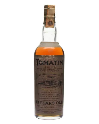 Tomatin 10 jaar oud Bottled 1970s