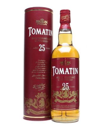 Tomatin 25 jaar oud red label
