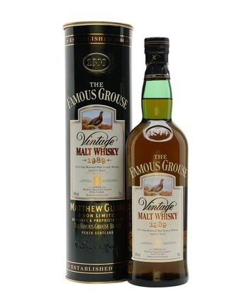 Famous Grouse Vintage 1989 12 jaar oud