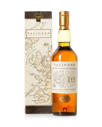 Talisker 10 jaar oud Old Presentation