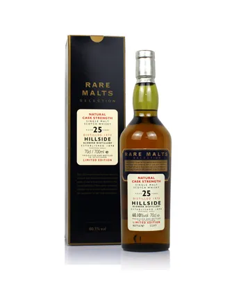 Hillside 1970 25 jaar oud Rare Malts