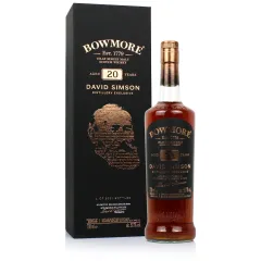 Bowmore 20 Year Old David Simson Distillery Exclusive