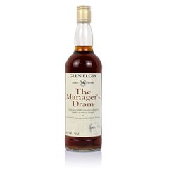 Glen Elgin 16 Year Old Manager's Dram