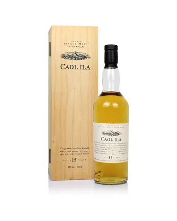 Caol Ila 15 jaar oud Wooden Box Flora & Fauna
