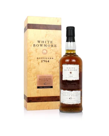 White Bowmore 43 jaar oud 1964